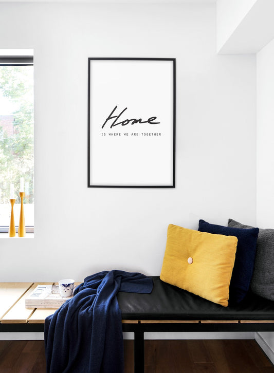 Home Is, Poster
