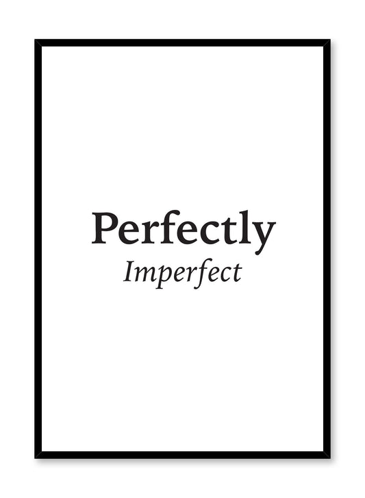 Perfectly Imperfect, Poster