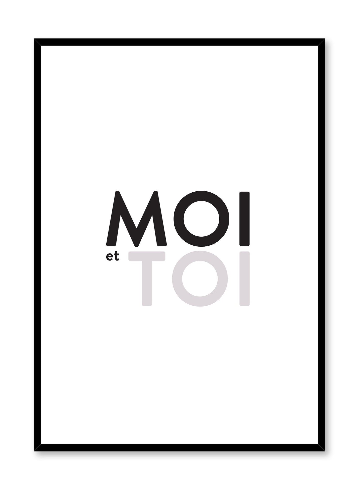 Moi et Toi, Poster